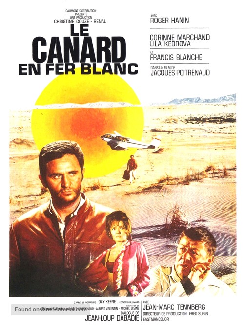 Le canard en fer-blanc - French Movie Poster