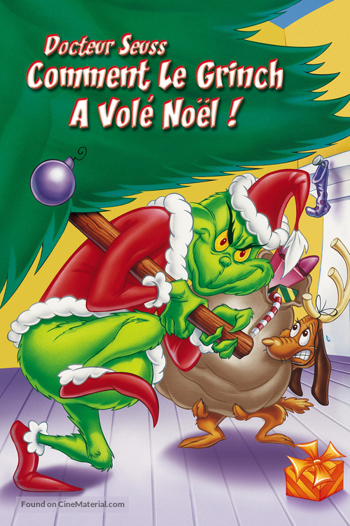 How the Grinch Stole Christmas! - French DVD movie cover