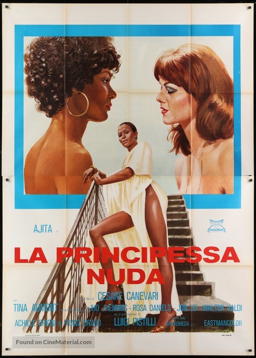 La principessa nuda - Italian Movie Poster