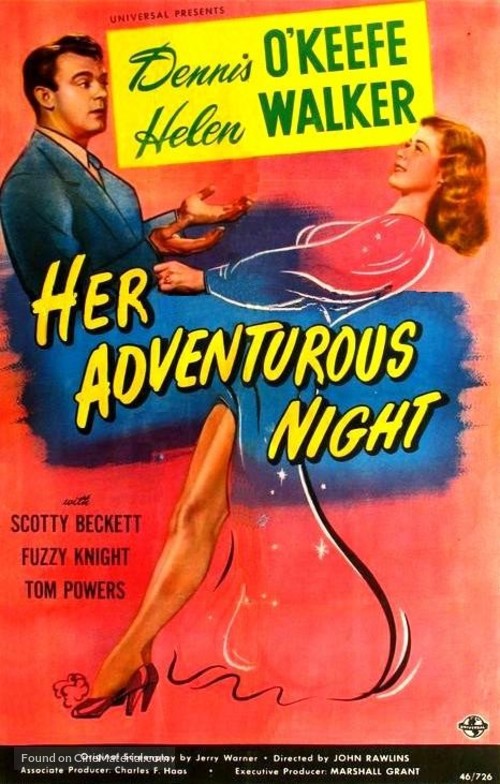 Her Adventurous Night - Movie Poster