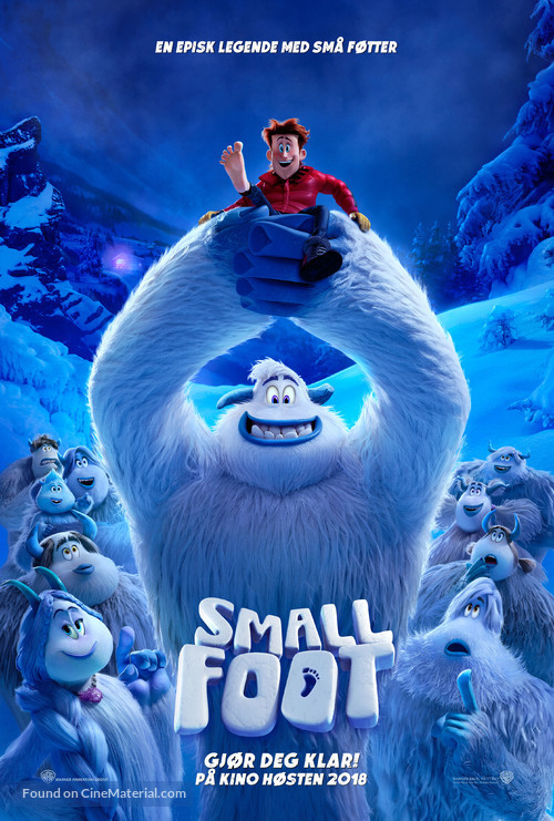 Smallfoot - Norwegian Movie Poster