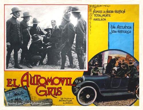 El autom&oacute;vil gris - Mexican poster