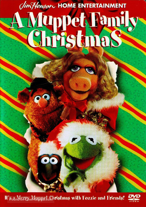 A Muppet Family Christmas - DVD movie cover