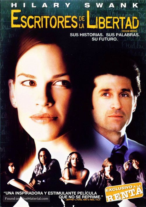 Freedom Writers - Mexican DVD movie cover