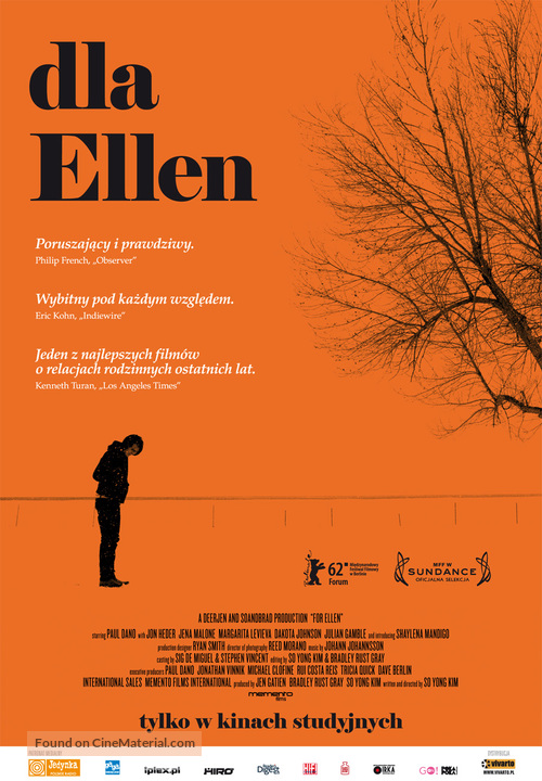 For Ellen - Polish Movie Poster