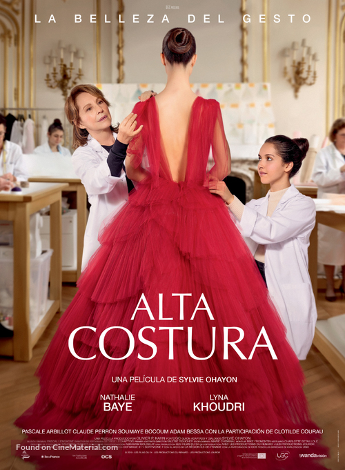Haute couture - Spanish Movie Poster
