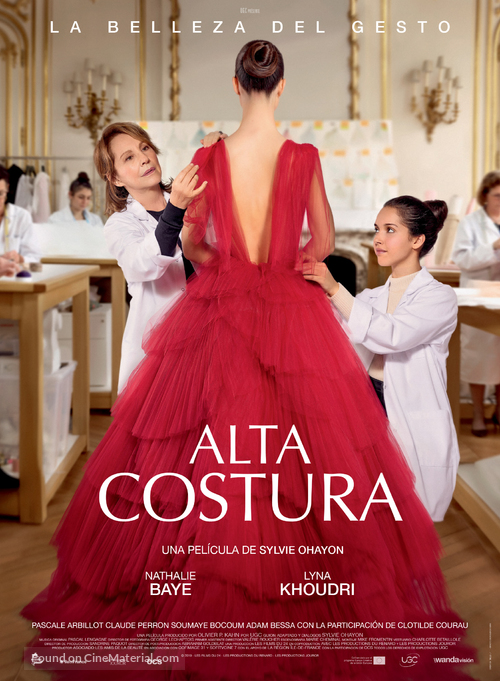 Haute couture - Spanish Movie Poster