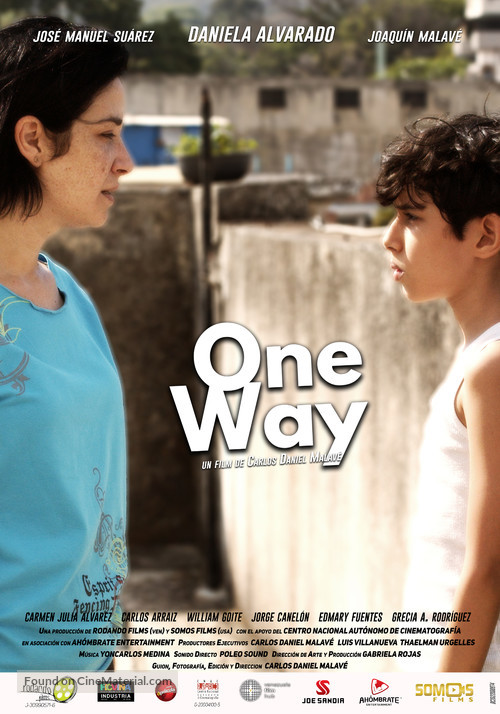 One Way - Venezuelan Movie Poster