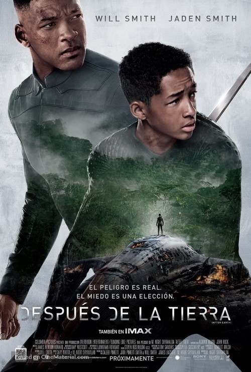 After Earth - Colombian Movie Poster