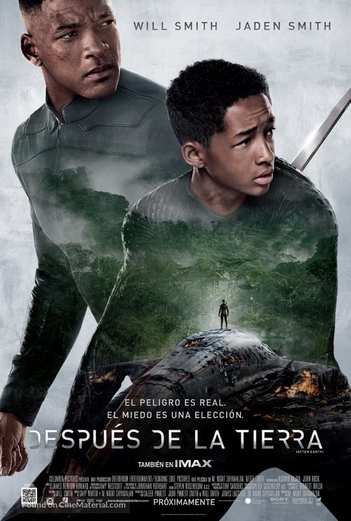 After Earth - Colombian Movie Poster