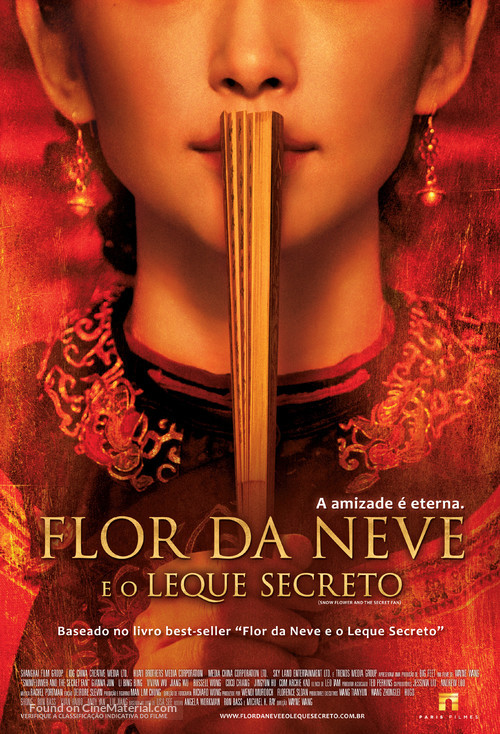 Snow Flower and the Secret Fan - Brazilian Movie Poster