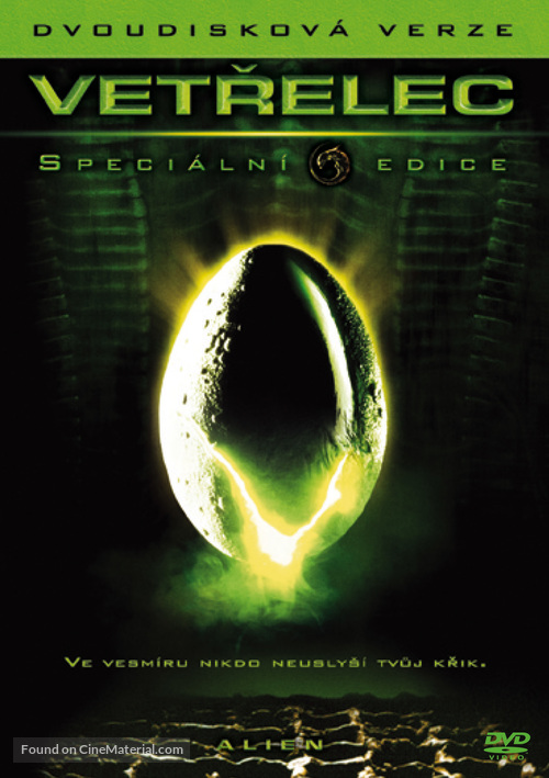 Alien - Czech DVD movie cover