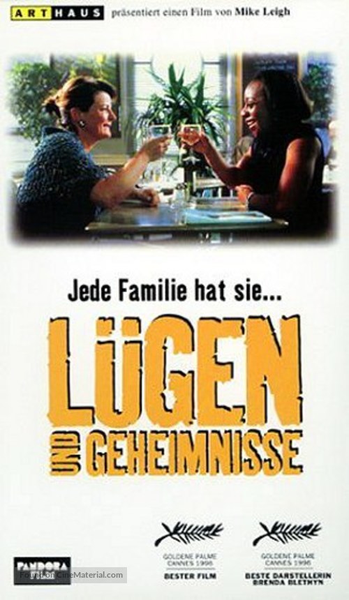 Secrets &amp; Lies - German Movie Cover