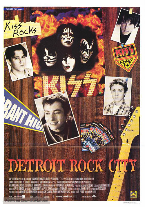 Detroit Rock City - Italian Movie Poster