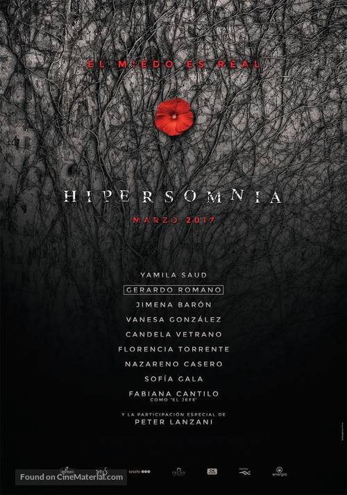 Hipersomnia - Argentinian Movie Poster