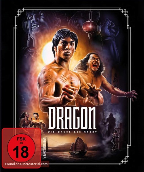 Dragon: The Bruce Lee Story - German Movie Cover