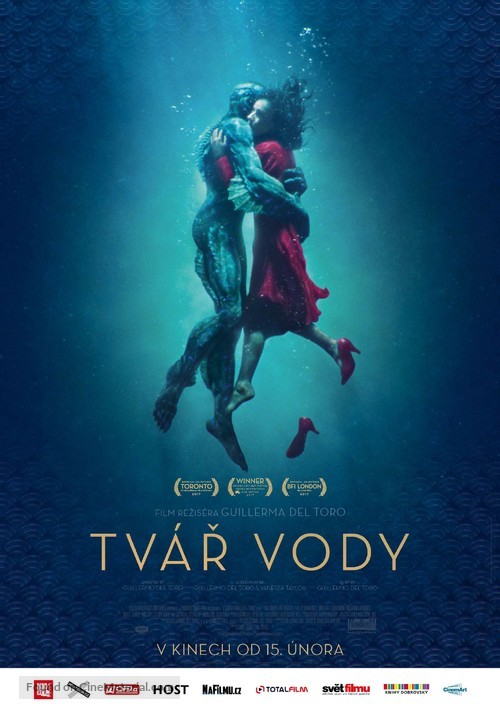 The Shape of Water - Czech Movie Poster