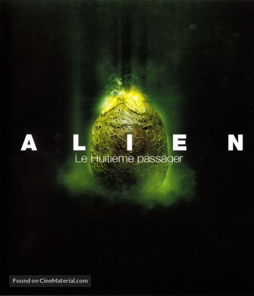 Alien - French Blu-Ray movie cover