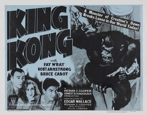 King Kong - Re-release movie poster
