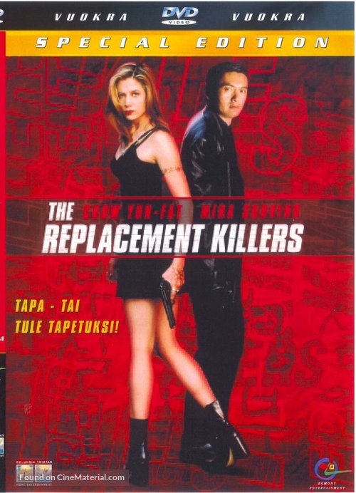 The Replacement Killers - Finnish DVD movie cover