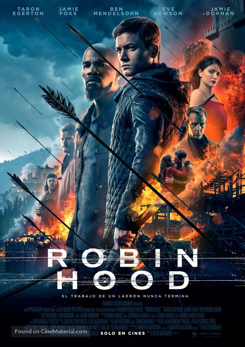 Robin Hood - Colombian Movie Poster