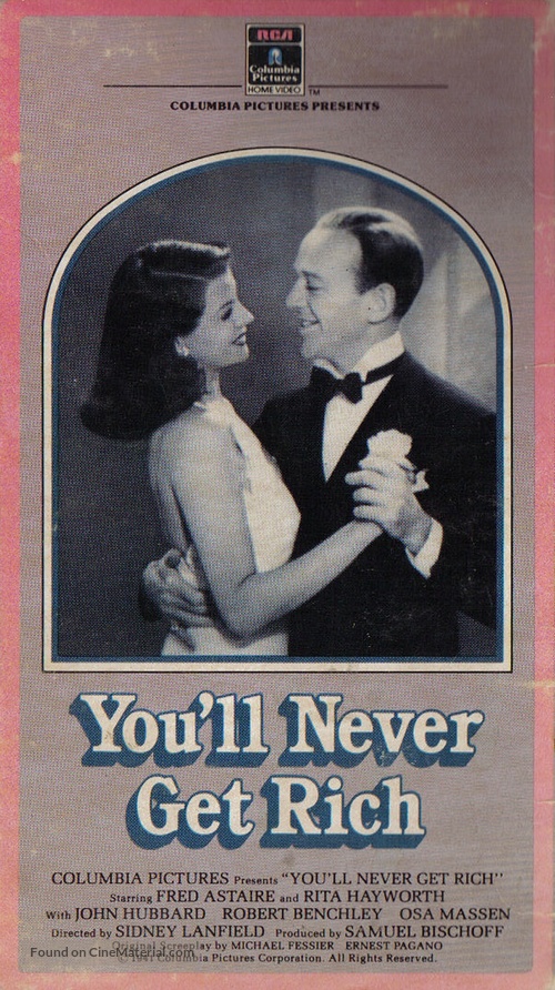 You&#039;ll Never Get Rich - VHS movie cover