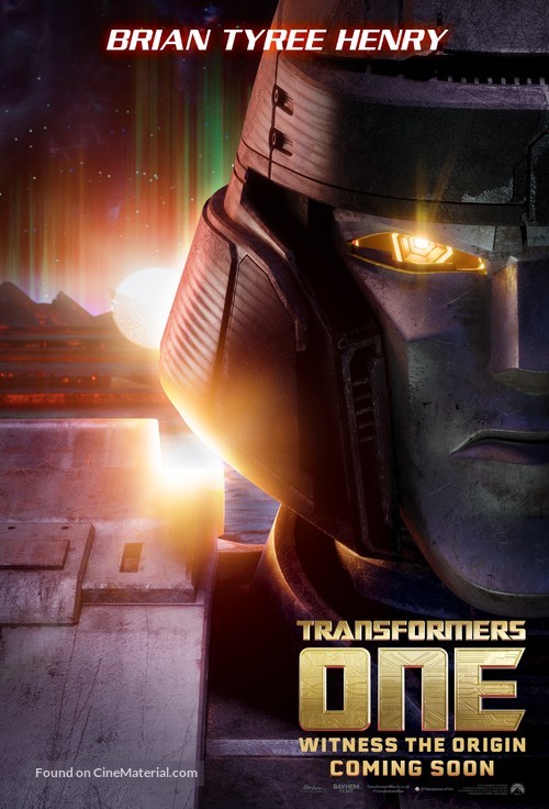 Transformers One - British Movie Poster