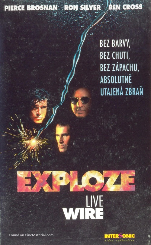 Live Wire - Slovak VHS movie cover