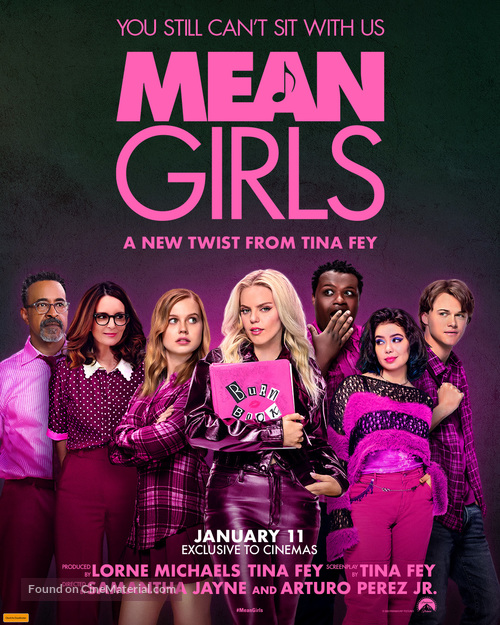 Mean Girls - Australian Movie Poster