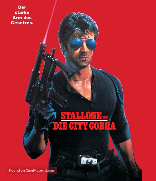 Cobra - German Blu-Ray movie cover