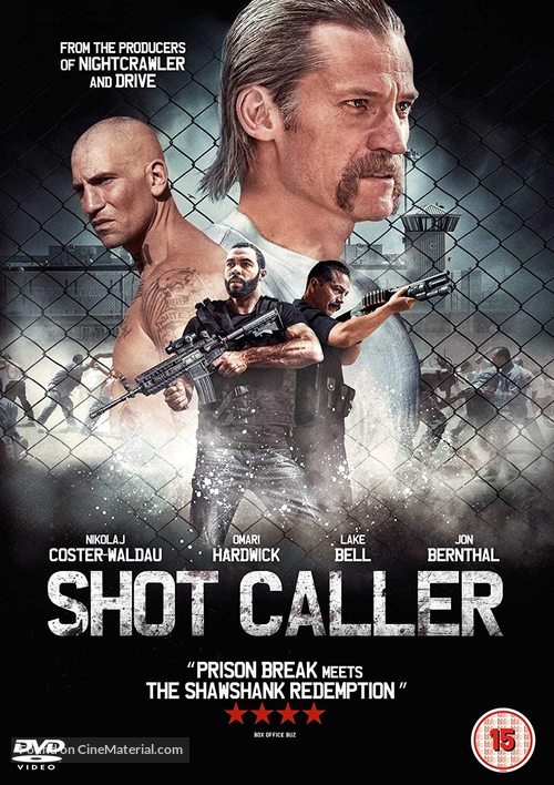 Shot Caller - British Movie Cover