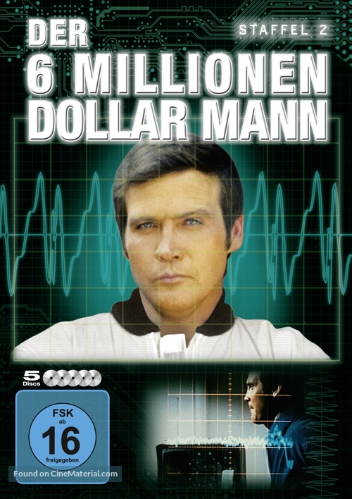 &quot;The Six Million Dollar Man&quot; - German DVD movie cover