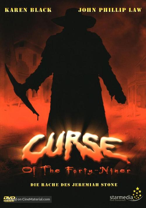 Curse of the Forty-Niner - German Movie Poster