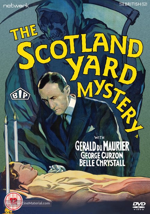The Scotland Yard Mystery - British DVD movie cover