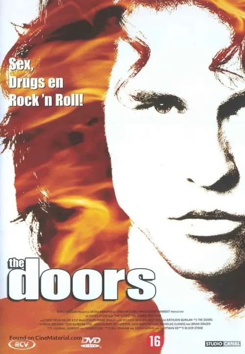 The Doors - Dutch DVD movie cover The Doors - Dutch DVD movie cover