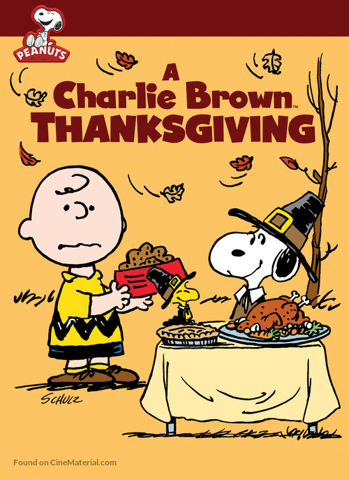 A Charlie Brown Thanksgiving - DVD movie cover