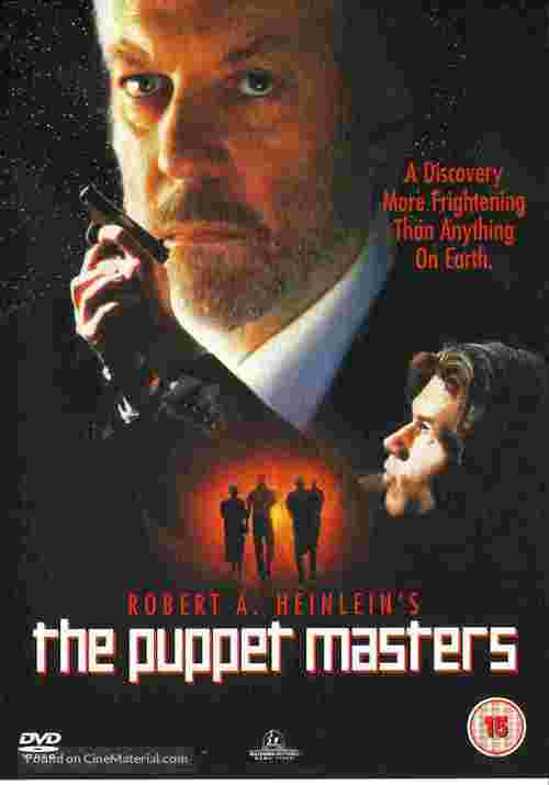 The Puppet Masters - British DVD movie cover