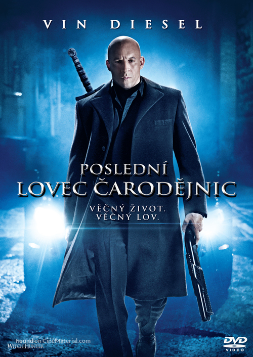 The Last Witch Hunter - Czech DVD movie cover