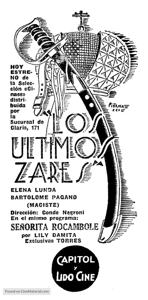 Gli ultimi zar - Spanish poster