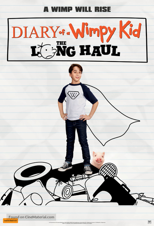 Diary of a Wimpy Kid: The Long Haul - Australian Movie Poster