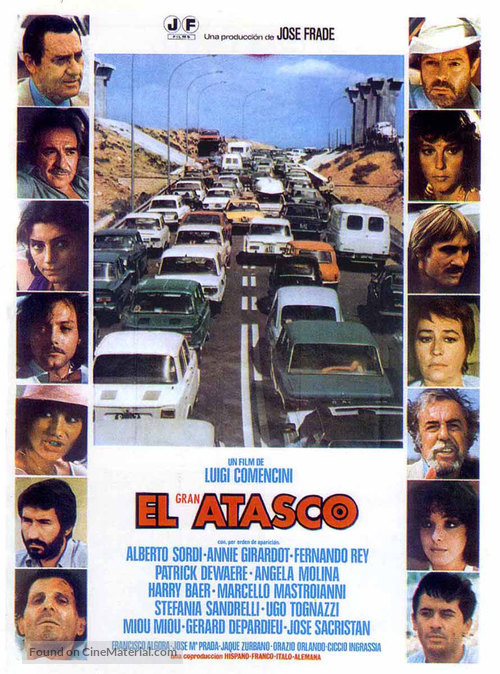 L&#039;ingorgo - Una storia impossibile - Spanish Movie Poster