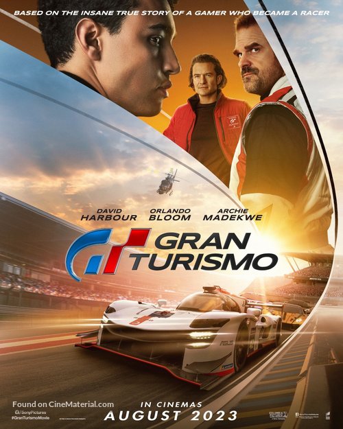 Gran Turismo - British Movie Poster