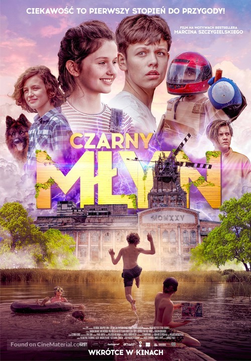 Czarny mlyn - Polish Movie Poster