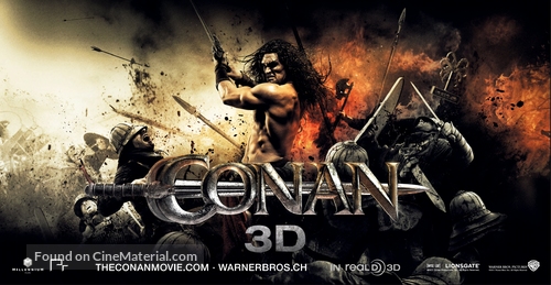 Conan the Barbarian - Swiss Movie Poster