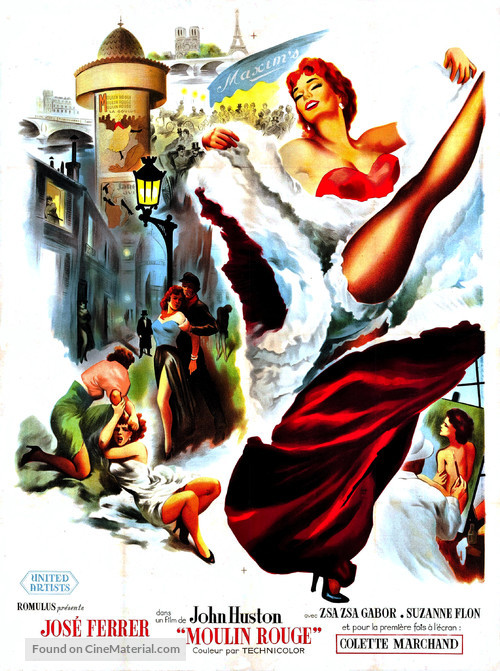 Moulin Rouge - French Movie Poster