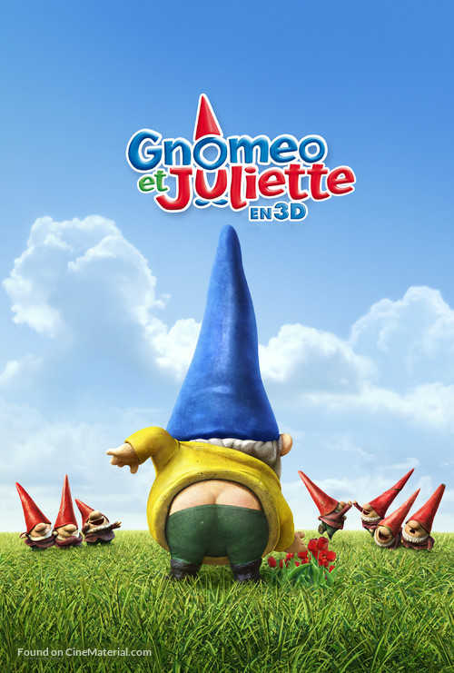 Gnomeo &amp; Juliet - French Movie Poster