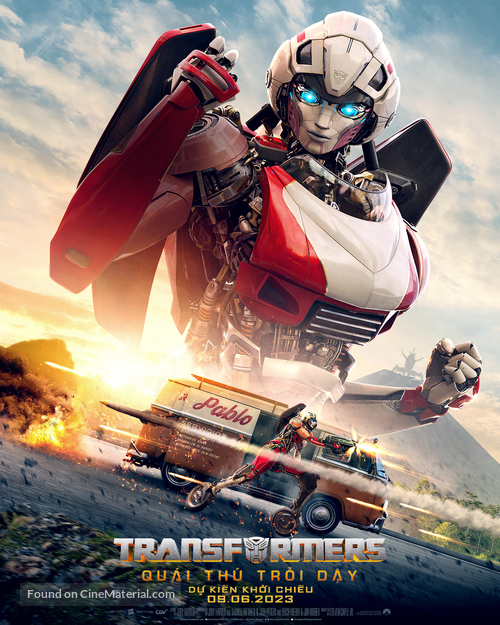 Transformers: Rise of the Beasts - Vietnamese Movie Poster