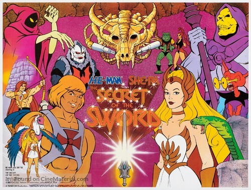 The Secret of the Sword - British Movie Poster