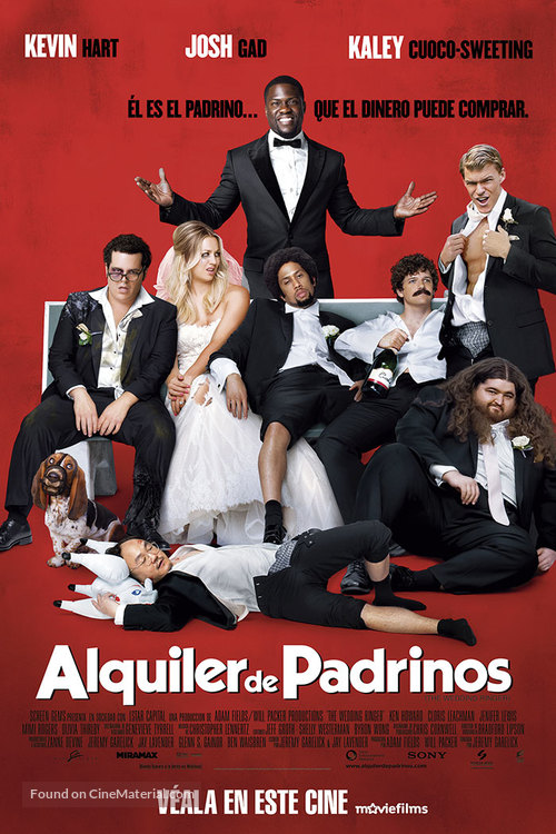 The Wedding Ringer - Uruguayan Movie Poster