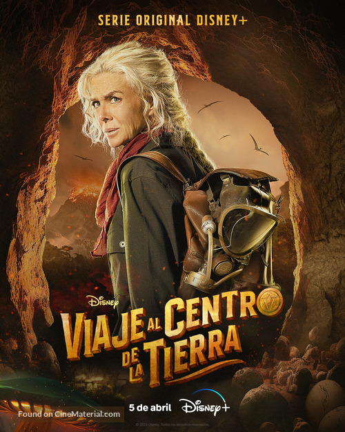 &quot;Viaje al centro de la tierra&quot; - Argentinian Movie Poster